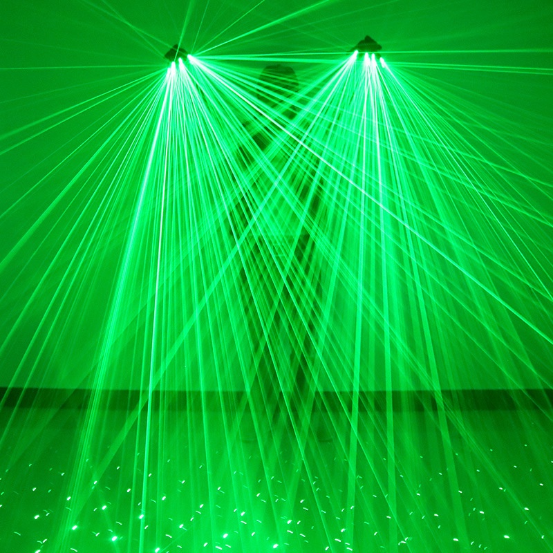 Găng Tay Biểu Diễn Có Đèn LED Laser Siêu Đẹp
