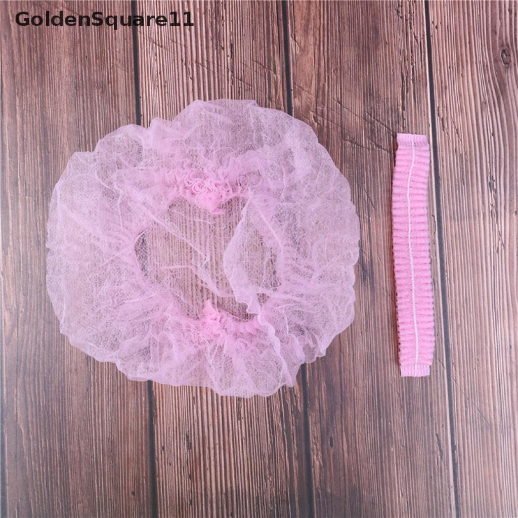 Set 100 Mũ Trùm Tóc Bằng Sợi Micro Sử Dụng Một Lần Tiện Lợi