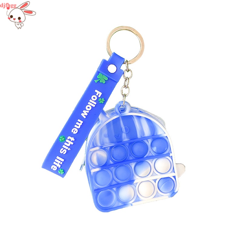 Móc khóa mini hình đồ chơi nhấn bong bóng giải tỏa căng thẳng cho người lớn trẻ em
