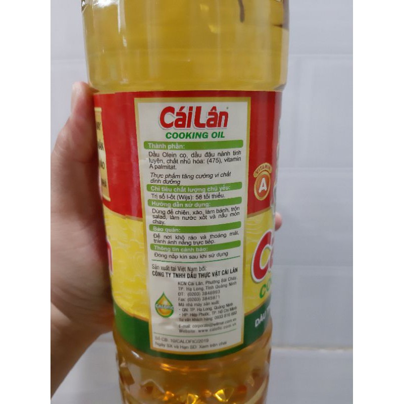 Dầu Cái Lân 1 lít