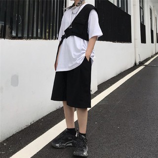 Áo gile đen basic ulzzang - ẢNH THẬT