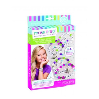 ĐỒ CHƠI MAKE IT REAL - Bộ thiết kế vòng tay ghép chữ - MÃ SP 1205MIR
