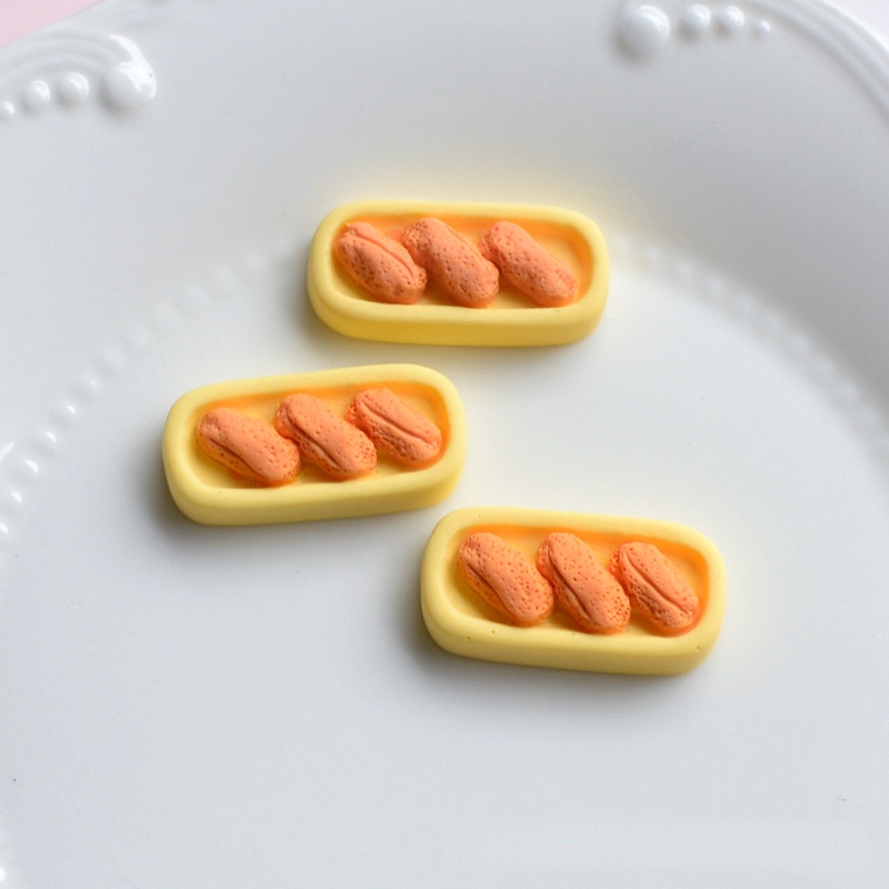 Set 10 Bánh Macaron Bằng Nhựa Resin Trang Trí Sổ Tay Diy