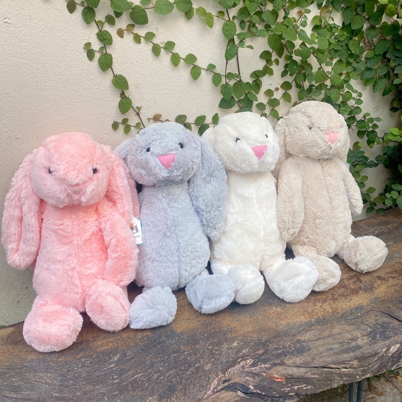 Thỏ bông tai dài Jellycat dễ thương đáng yêu cho bé, Gấu bông bonnie xinh xắn cute mềm mại