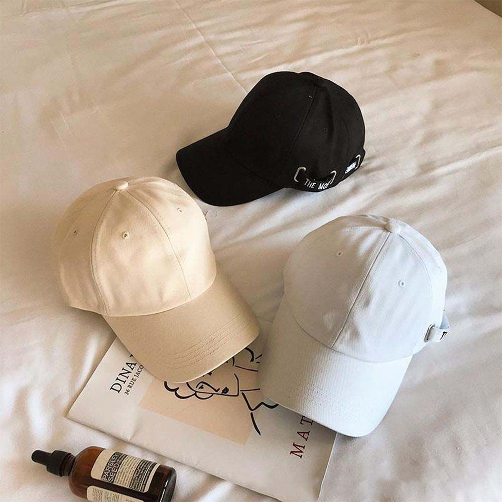 Mũ lưỡi trai thêu chữ BACK2LIFE phong cách Hàn Quốc