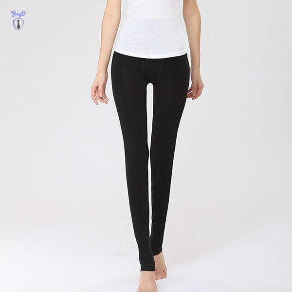 Quần legging lót bông ấm áp thời trang cho nữ