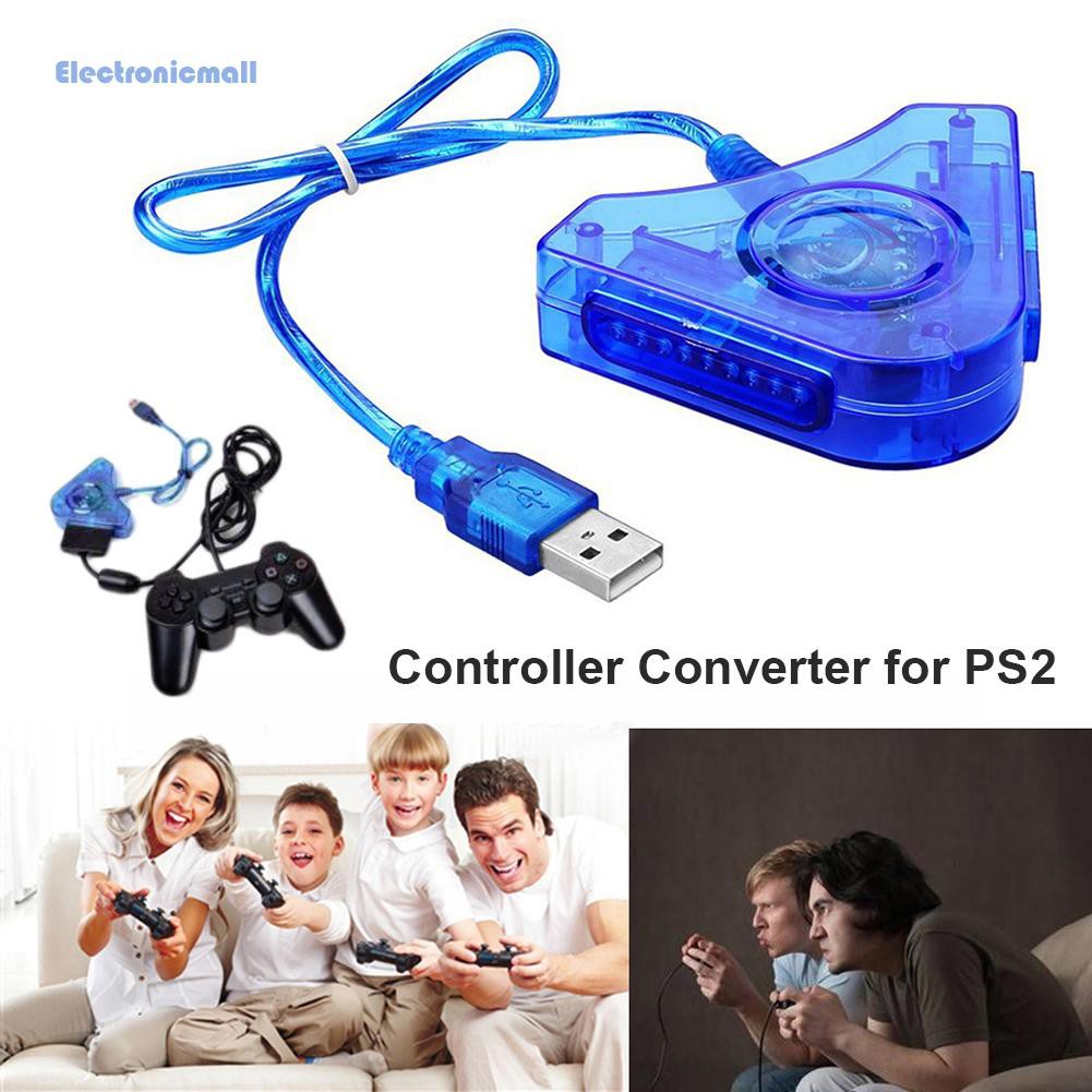 Bộ Thiết Bị Chuyển Đổi Điều Khiển Chơi Game Ps2 Sang Pc Usb