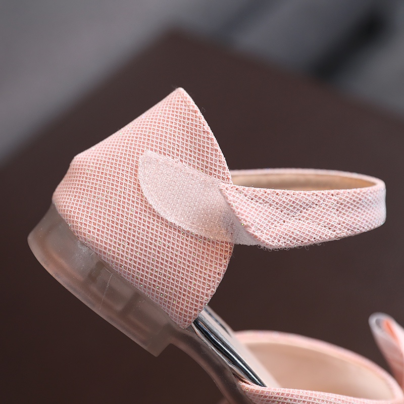 Giày Đế Mềm Hở Ngón Chống Trượt Cho Bé Gái Từ 2-8 Tuổi