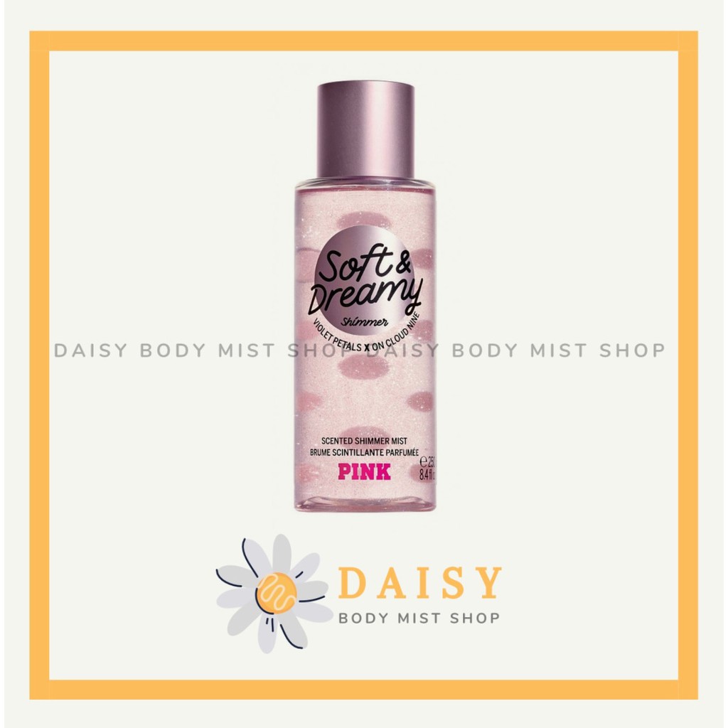 𝐃𝐚𝐢𝐬𝐲 𝐌𝐢𝐬𝐭 💜 [New] Xịt thơm 𝗩𝗜𝗖𝗧𝗢𝗥𝗜𝗔'𝗦 𝗦𝗘𝗖𝗥𝗘𝗧 Pink Soft & Dreamy Shimmer 30ml/50ml/100ml