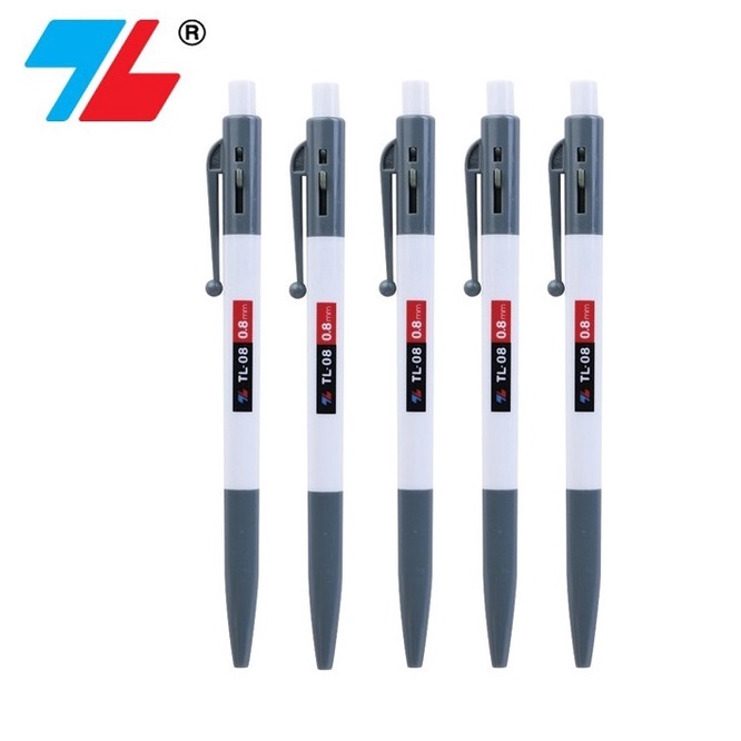 [Hàng chính hãng] Bút bi bấm Thiên Long TL-08  / Bút TL08 ngòi 0.8mm