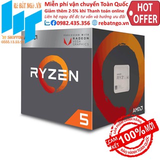 CPU AMD Ryzen 5 2400G 3.6 GHz