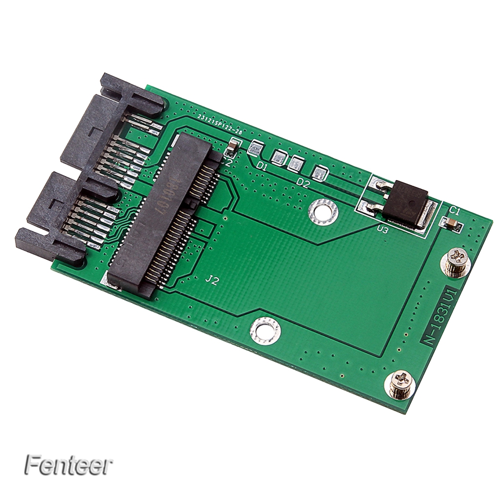 1Piece MSATA SSD to 1.8 inch Micro SATA 16Pin Adapter PCB Board