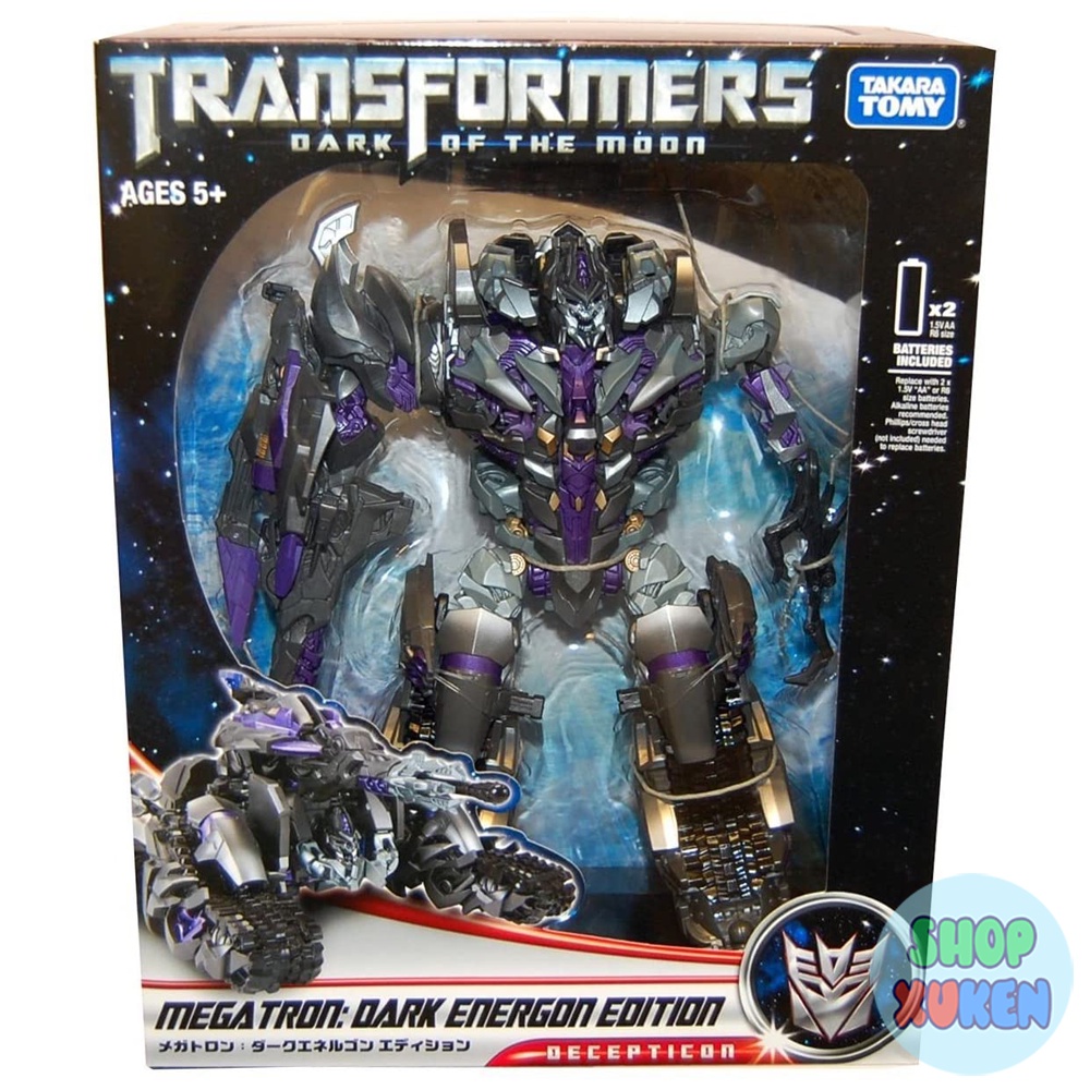 Mô hình robot biến hình Megatron Dark KO energon edition Cao 24cm Có Âm Thanh - Shopxuken