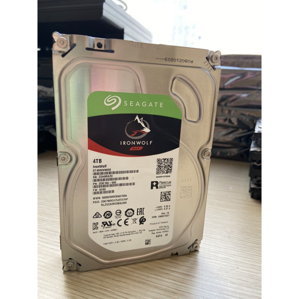 Ổ cứng cho NAS Seagate 4Tb Ironwolf