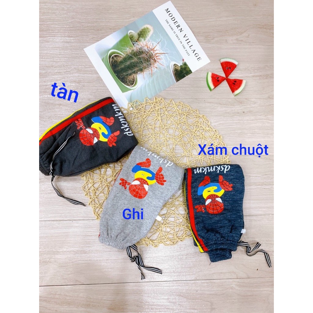 Quần nỉ bông cho bé từ 8kg đến 18kg