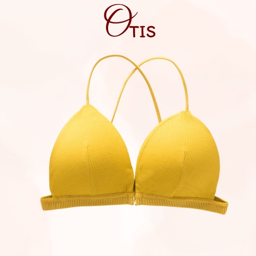 Áo Bra Cotton Cài Trước Gân Tăm Đệm Mỏng Thoải Mái Thoáng Mát 2 Dây OTIS - 715