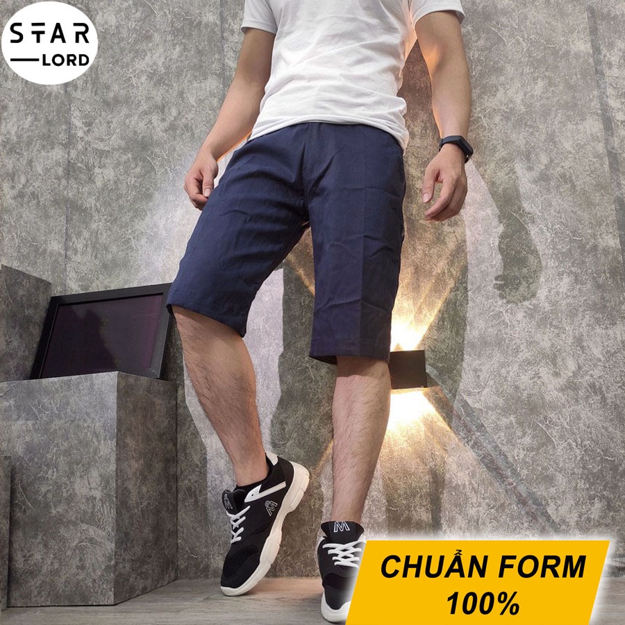 Quần short nam vải kaki đẹp chuẩn form siêu bền SL181 STARLORD