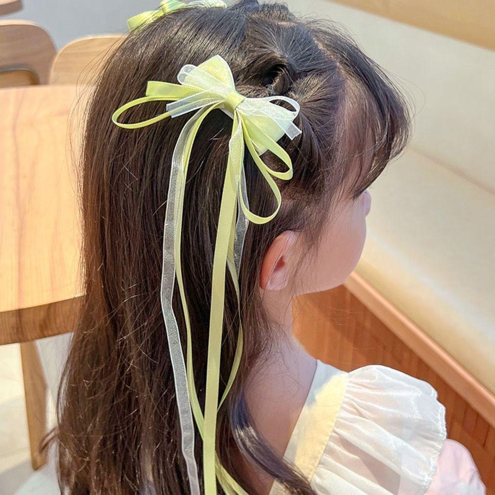 Kẹp Tóc Nơ Tua Rua Dễ Thương Phong Cách Trung Hoa Cổ Điển AVALENTINE