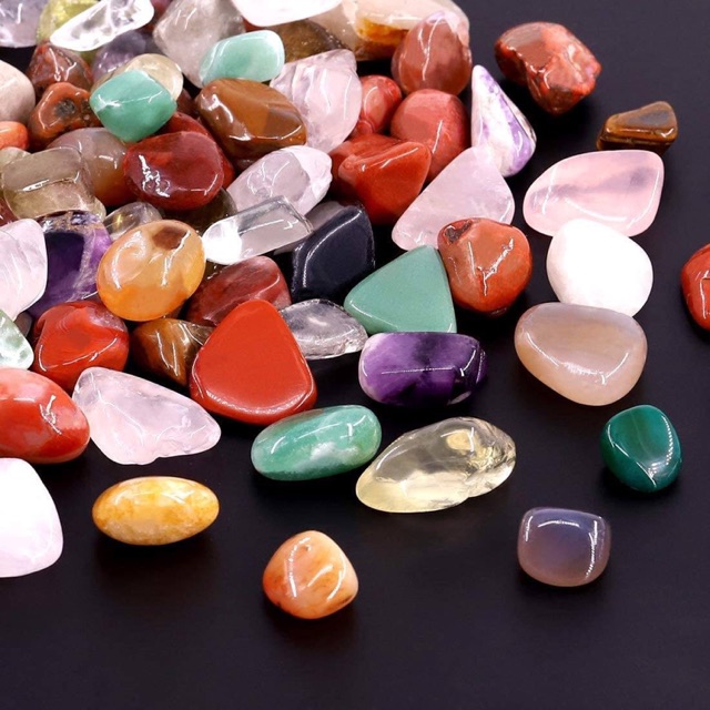 Đá vụn phong thuỷ ngũ sắc các màu 50k/500g