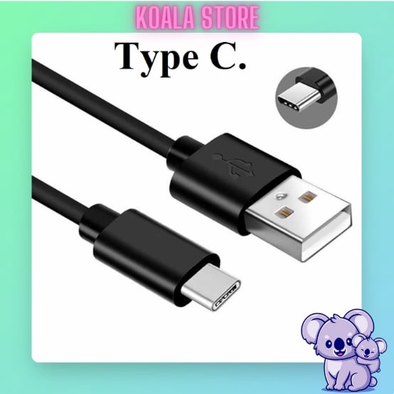 Dây Sạc Type C Sạc Nhanh, Cáp Type C Dành Cho Điện Thoại Android dài 1m2 Bảo Hành 6 Tháng