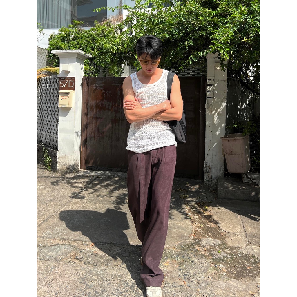QUẦN TÂY NAM KÈM THẮT LƯNG - WIDY SB PANT