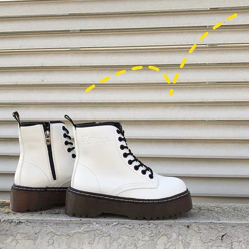 giao luôn /Boot da đen độn đế | CÓ SẴN 🖤 giày da đen siêu đẹp | đế tăng chiều cao | BigBuy360 - bigbuy360.vn