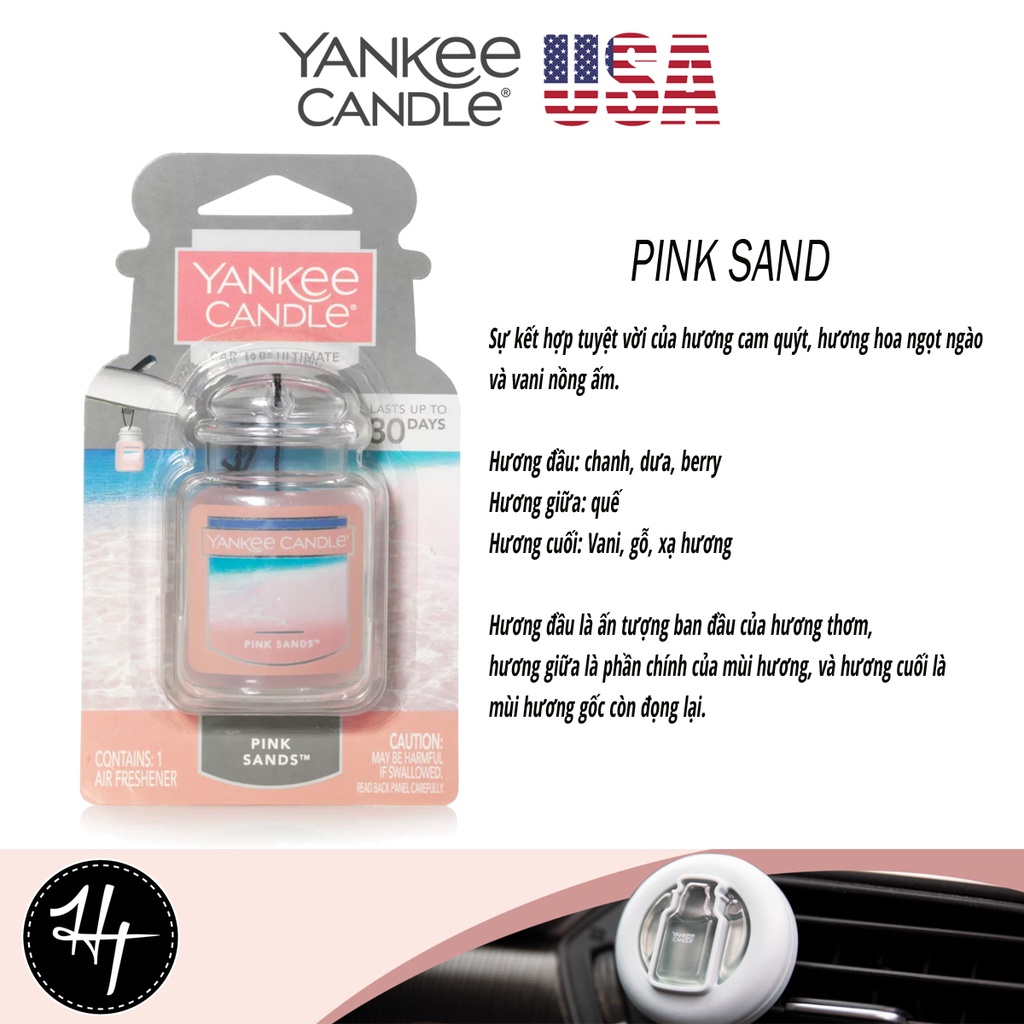 SÁP THƠM XE Ô TÔ YANKEE CANDLE