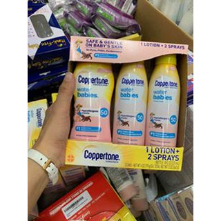 Kem chống nắng coppertone spf50 cho bé