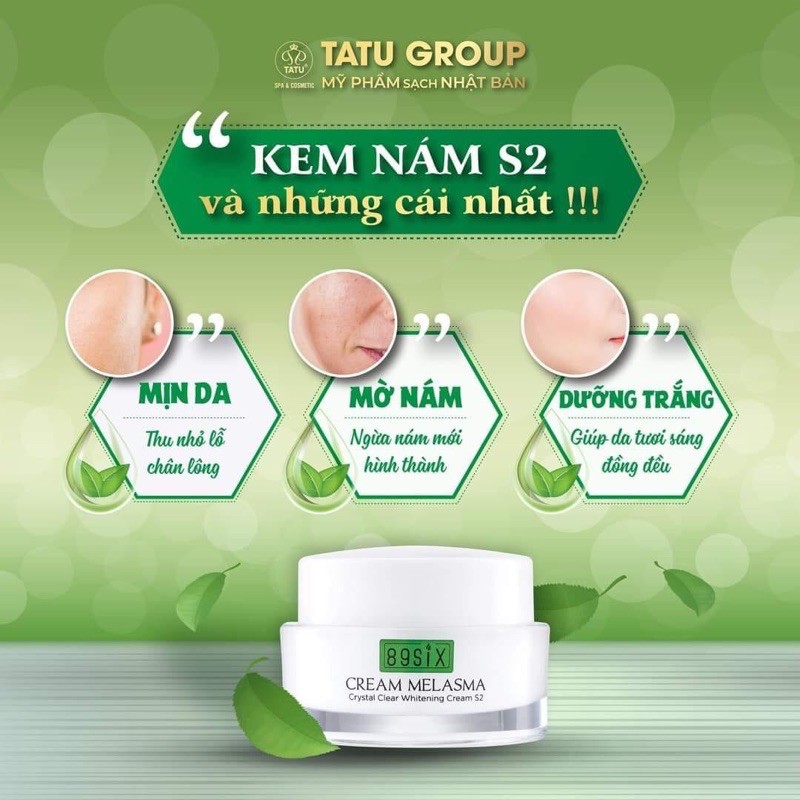 Kem S2 TATU 30g - CREAM MELASMA S2