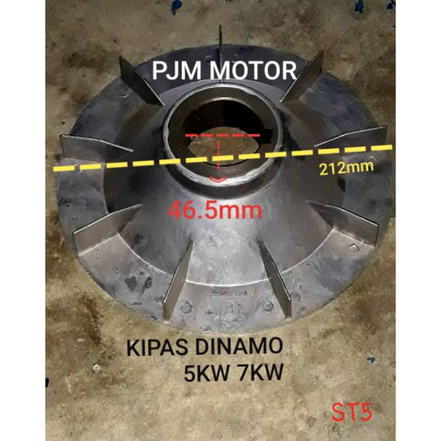 Quạt Tản Nhiệt Làm Mát Dynamo St5 St7.5 5kw 7kw Chất Lượng Cao