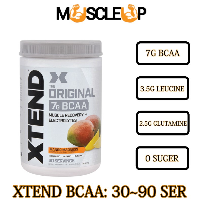 Phục hồi cơ bắp Xtend BCAA - Chống mỏi nhức cho cơ