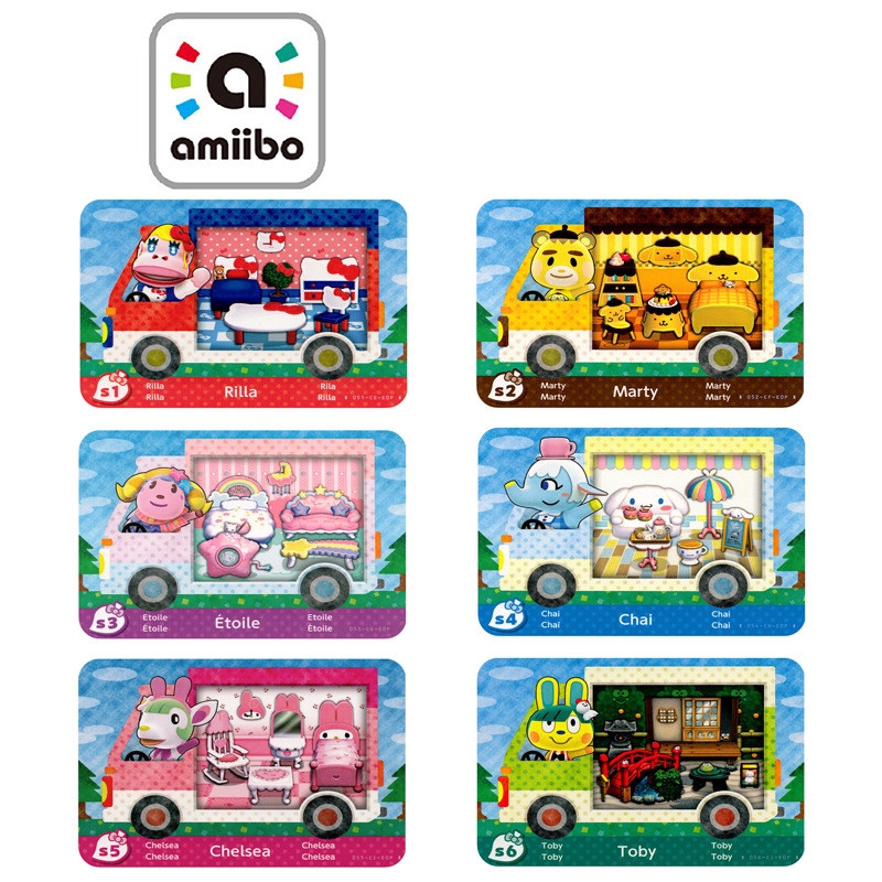 Thẻ trò chơi Sanrio amiibo Animal Crossing 2021 độc đáo chất lượng cao