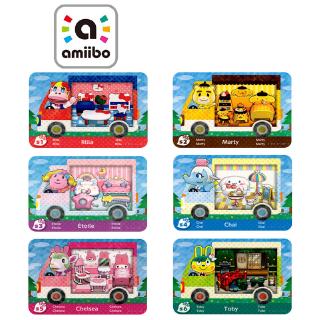 6pcs 1Set Animal Crossing Sanrio Amiibo Card