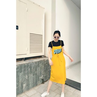 Yếm váy chun eo - 92Wear
