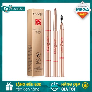 Chì Kẻ Mày 2 Đầu BioAqua Màu Gold