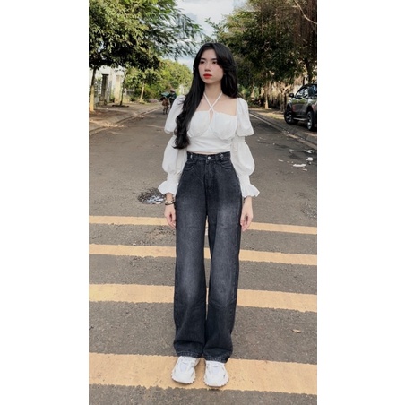 ÁO CROP-QUẦN SUÔNG