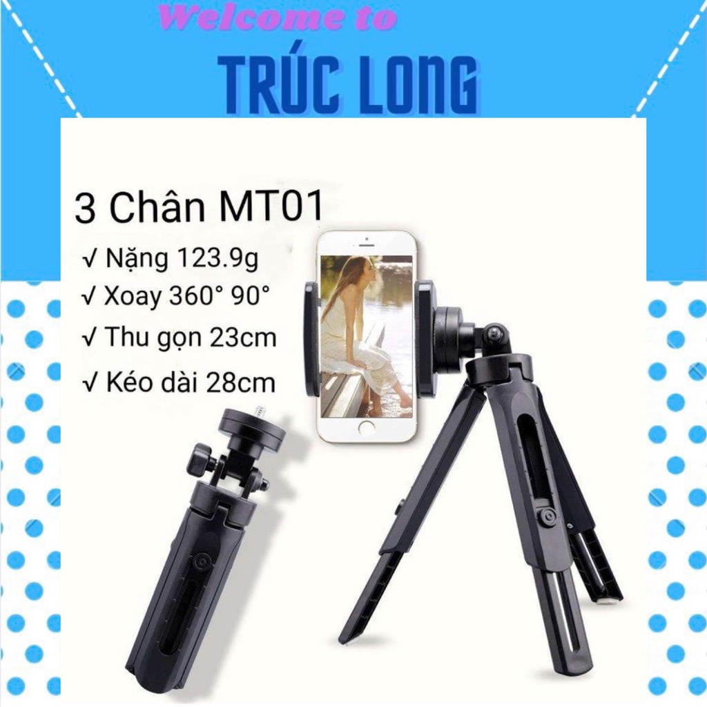 Giá đỡ tự sướng, livestream, chụp ảnh TRIPOD support