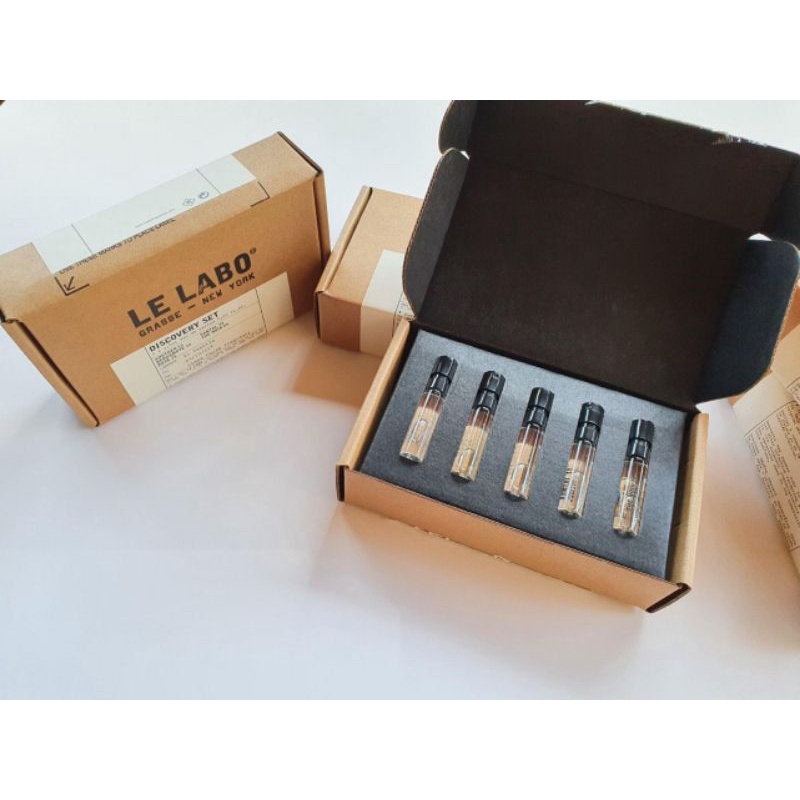 Nước Hoa Lelabo Discovery Set (𝟝 𝕩 𝟙,𝟝𝕞𝕝)