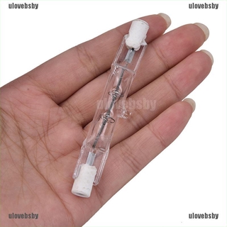 【ulovebsby】R7s 220V Halogen Bulb 100W 200W Halogen Lamp 78mm Halogen Light Bul