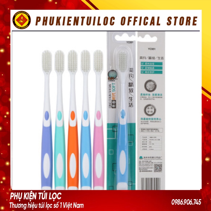 Bàn chải đánh răng siêu mềm, mượt- Phukientuiloc