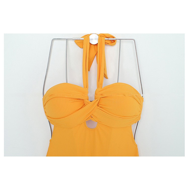 CÓ SẴN - BỘ ĐỒ BƠI NỮ LIỀN MẢNH THUN GÂN CUP NGỰC CÁCH ĐIỆU SIÊU ĐẸP