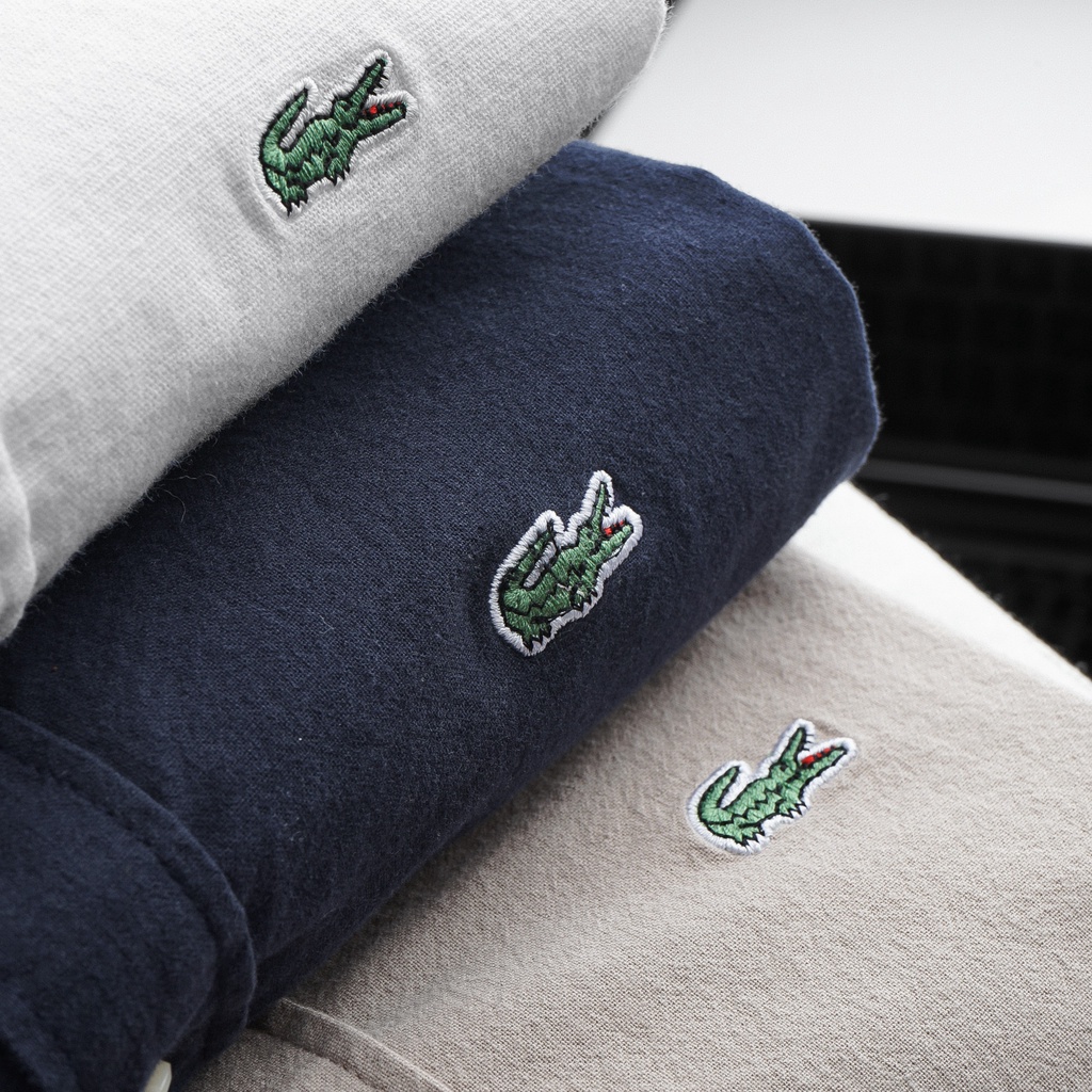 Aó sơ mi nam đũi dài tay Lacoste (Form Slim chất vải đũi (Linen) thoáng mát,thấm hút mồ hôi thoáng khí Hàng TQXK) | BigBuy360 - bigbuy360.vn