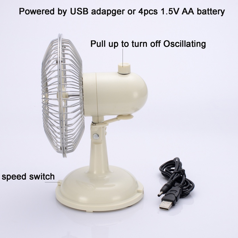 Quạt Để Bàn 5 7 Cổng USB Đa Năng Cho Nam Nữ