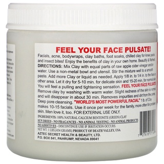 Mặt Nạ Đất Sét Aztec Secret Indian Healing Clay