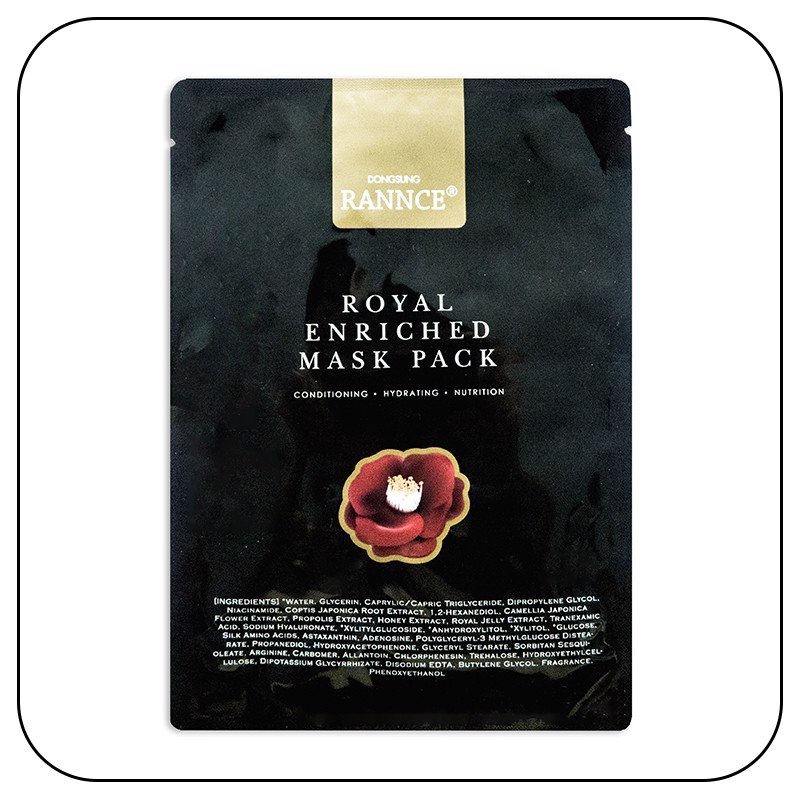 Mặt nạ Dongsung Rannce Royal Enrich Mask Pack 25g giúp cải thiện nếp nhăn