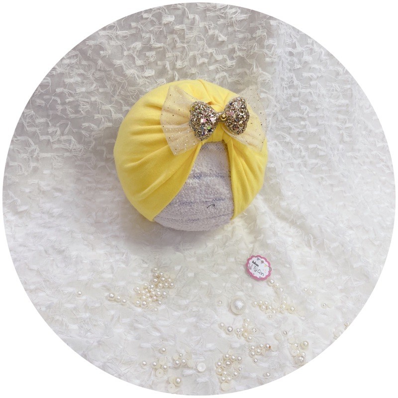 nón họa tiết nơ xinh xinh (5-10kg)