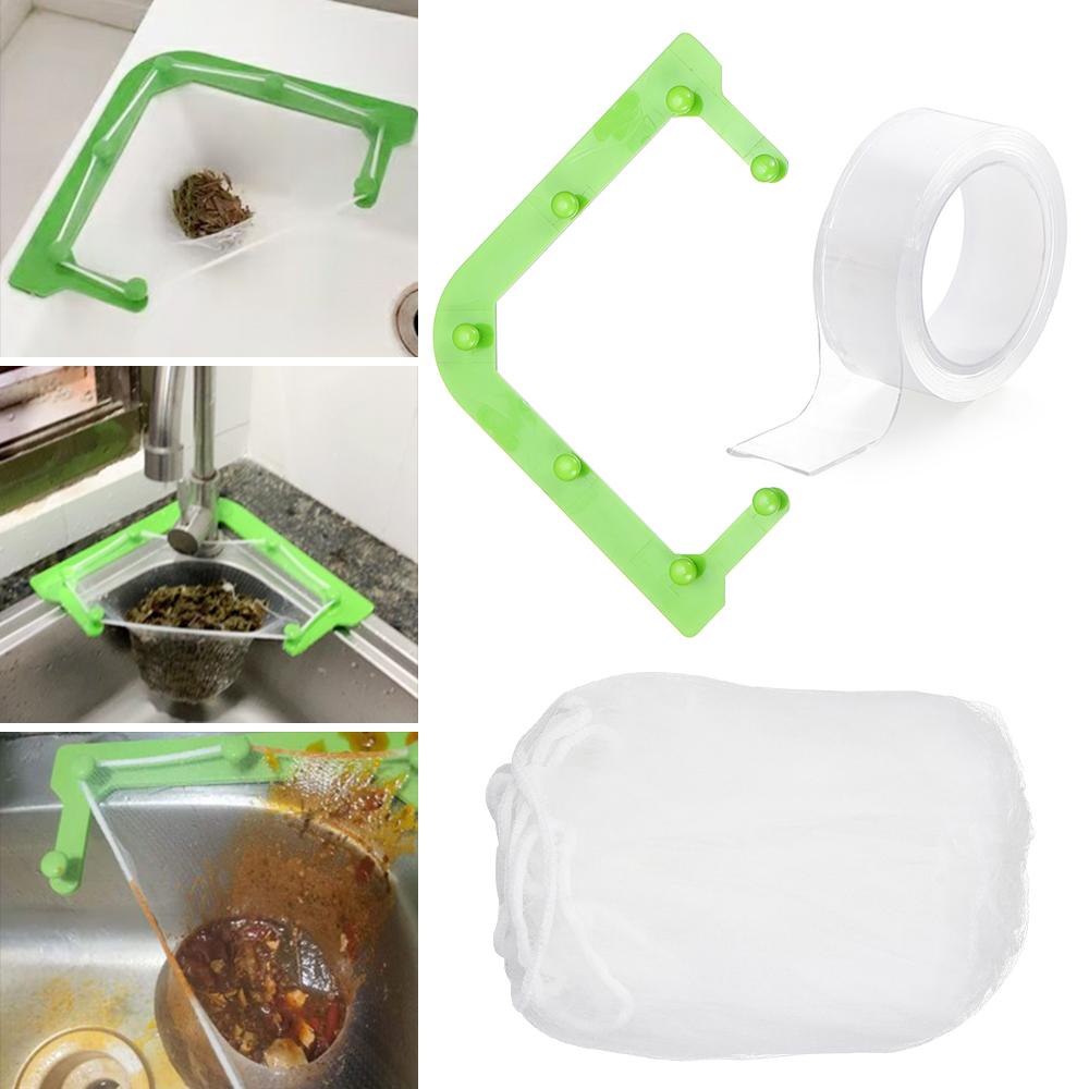 JANE Giá Lưới Đựng Rác Hình Tam Giác Mới