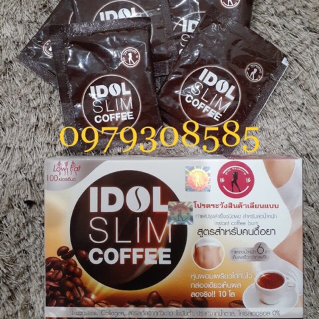 [KHÔNG GIẢM HOÀN TIỀN] IDOL SLIM COFFEE GIẢM CÂN GIẢM MỠ CỰC MẠNH CHUẨN  MẪU CŨ THÁI LAN