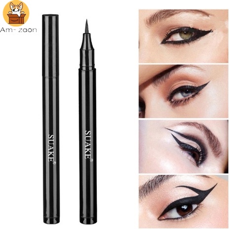 Bút Kẻ Mắt Dạng Lỏng Ba Chiều Màu Đen Lâu Trôi Chống Thấm Nước Chống Mồ Hôi Không Phai Màu