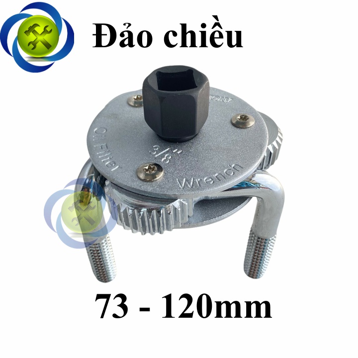 Cảo lọc dầu 3 chấu chân tròn Kingtony 9AE-43 (75-120mm)